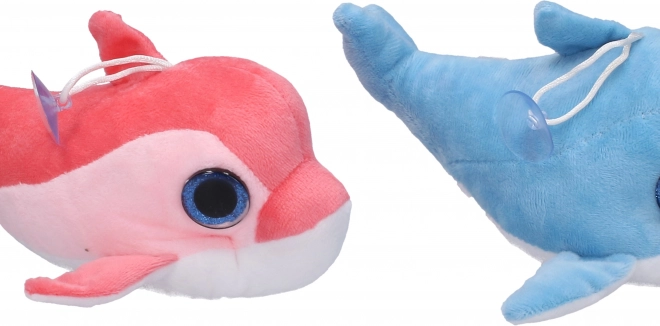 Realista megjelenésű 26 cm-es plüss delfin