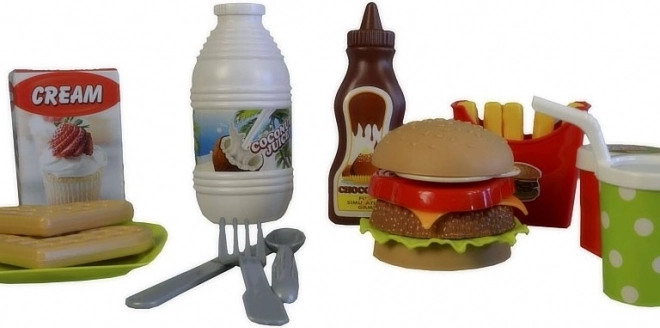 Hamburger készítő készlet gyerekeknek
