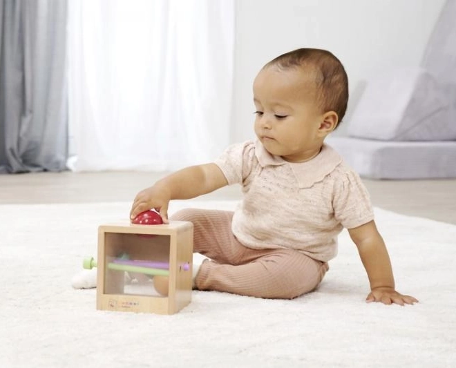 Montessori doboz 100% bükkfából