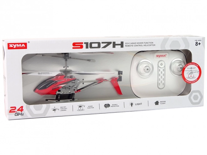 Syma piros távirányítós helikopter