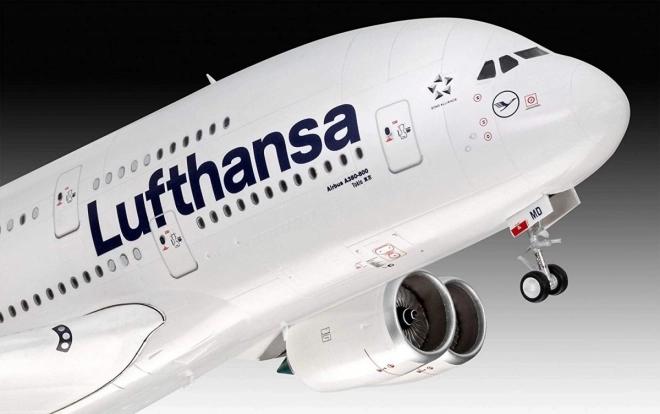 Műanyag Modell Hagyományos Lufthansa A380-800