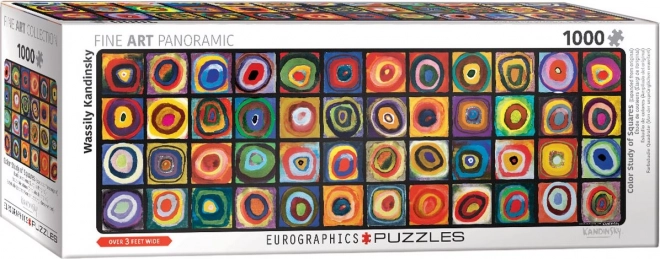 Eurographics színvizsgálat négyzetek panoráma puzzle 1000 darabos