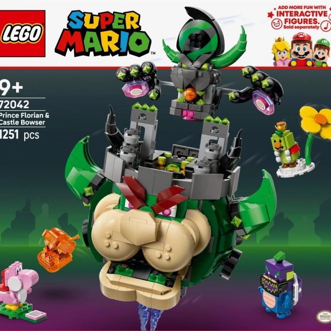 LEGO Super Mario Prince Florian és Bowser kastély