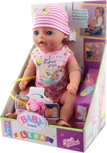 Baby born Lena 36 cm baba 7 funkcióval és tartozékokkal