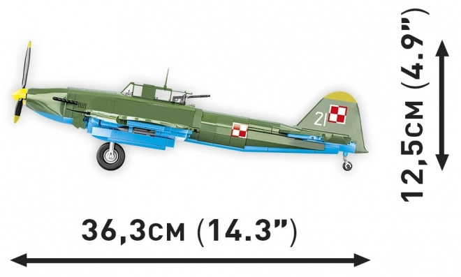 II. világháborús IL-2M3 Šturmovik 1:32 makett