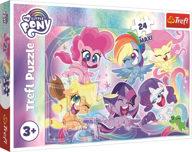 Trefl puzzle My Little Pony barátság maxi 24 darabos