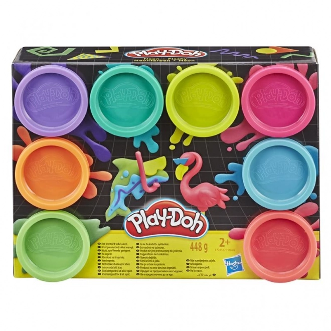 Play-Doh neon készlet 8-as csomag