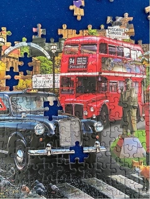 Gibsons puzzle London hívása 1000 darabos