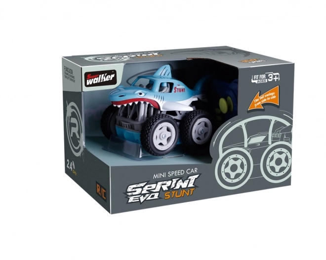 Mini Cápa RC autó kék