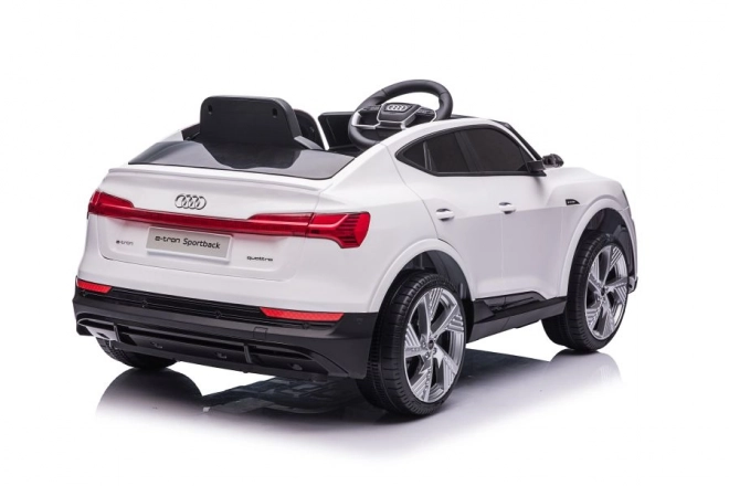 Audi E-Tron Akkumulátoros autó fehér QLS-6688