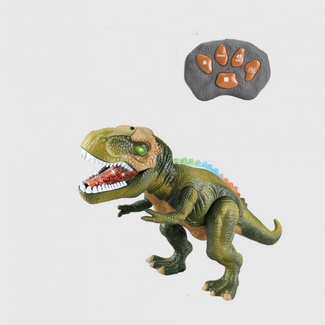Távirányítású Dino T-Rex fényekkel és hangokkal