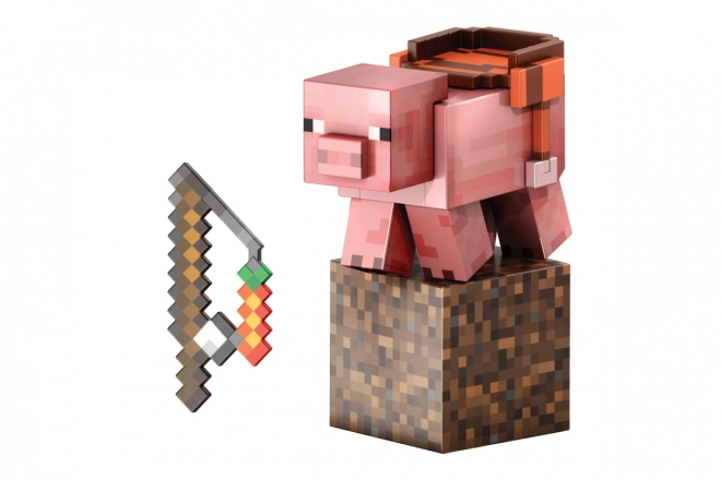 Minecraft gyémánt szintű gyűjtői figura – Malac