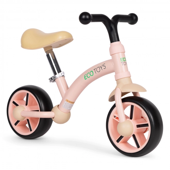 Egyensúlykerékpár gyerekeknek pink ECOTOYS