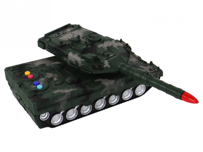 Zöld távirányítós RC tank