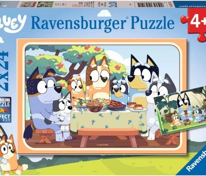 Bluey puzzle 2x24 darabos