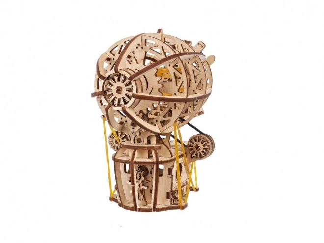 Steampunk léghajó 3D fa mechanikus puzzle