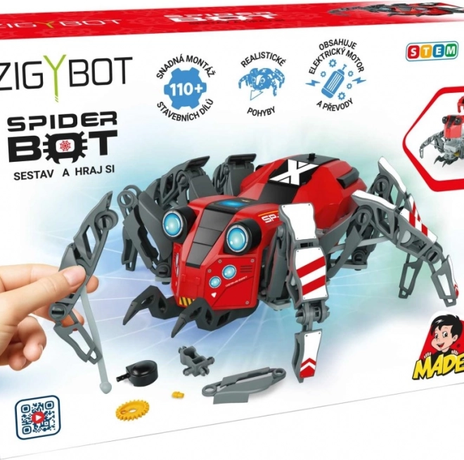 Robotpók építőkészlet 110 darabos