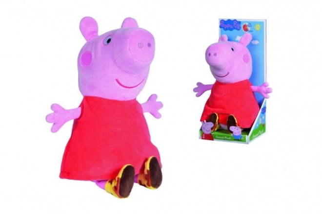 Peppa malac plüssfigura hanggal