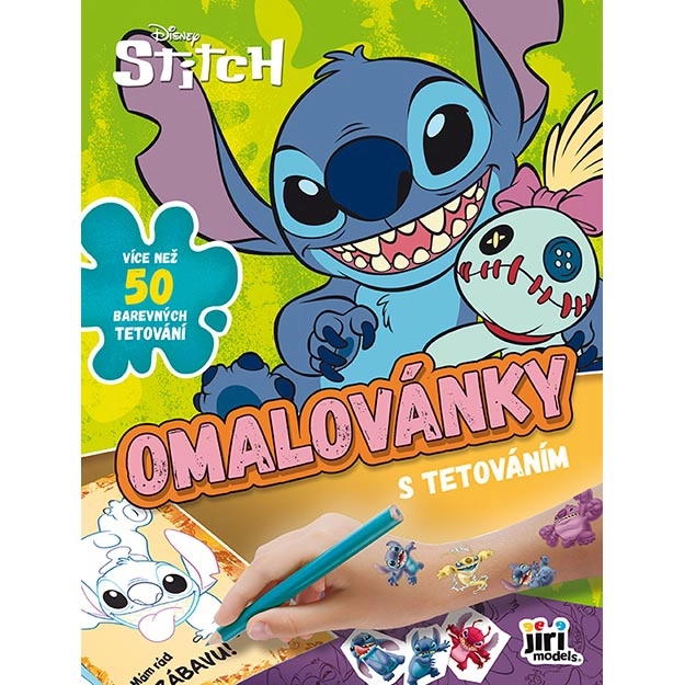 Lilo & Stitch kifestőkönyv tetoválásokkal