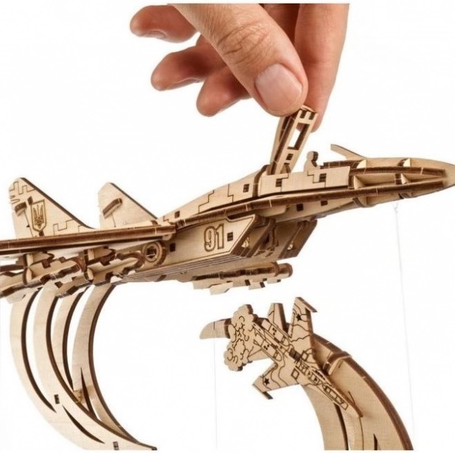 3D kirakó Kijevi Szellem a UGEARS-től