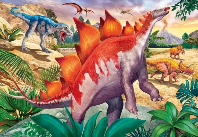 Dinoszauruszok világa puzzle