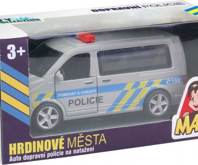 Rendőrségi furgon CZ design