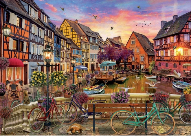 Educa puzzle Colmar Franciaország 3000 darabos