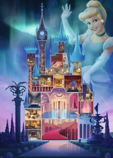 Ravensburger Disney Hamupipőke kastély puzzle 1000 darabos