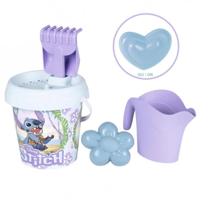 Stitch vödörke öntözőkannával és tartozékokkal