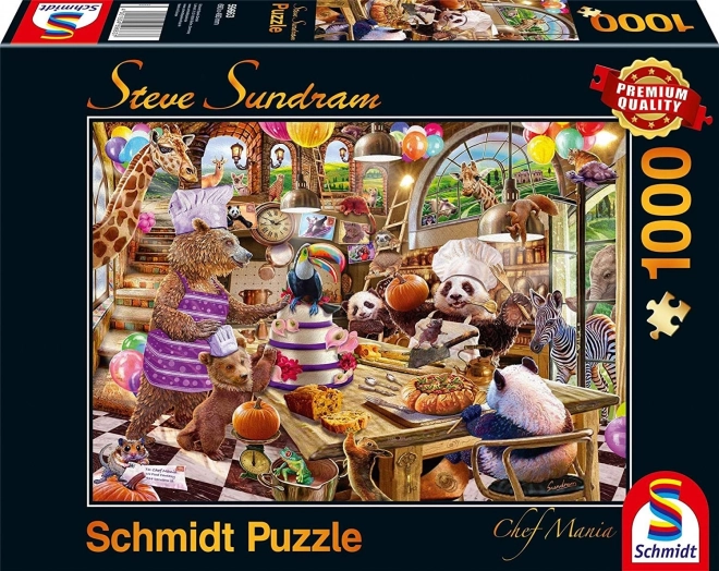 Kulináris őrület Puzzle 1000 darabos