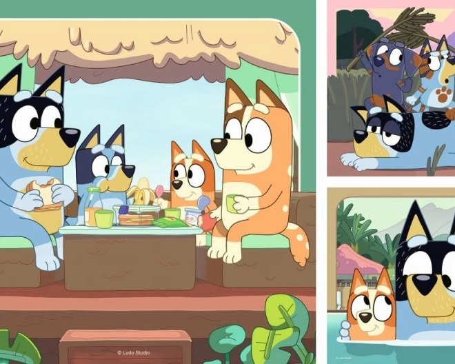 Puzzle Bluey 3x49 darab