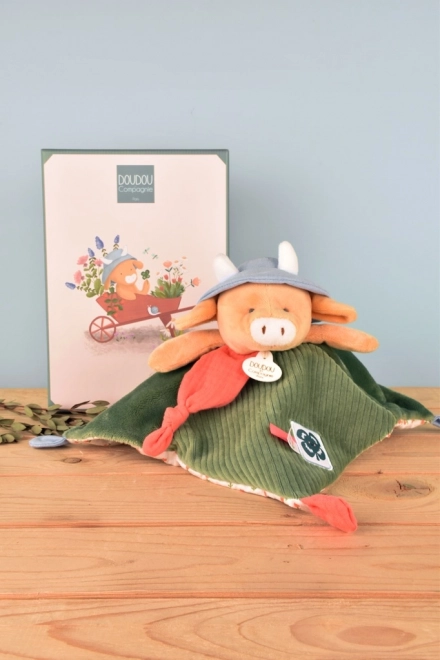 Doudou Ajándékszett Plüss Csigabiga Tehén Aneth 27 cm