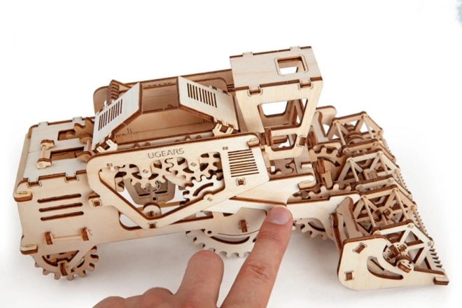Ugears 3D puzzle - Kombájn 154 darab