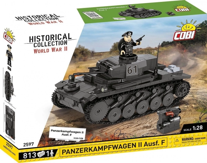 Panzerkampfwagen II építőkocka készlet