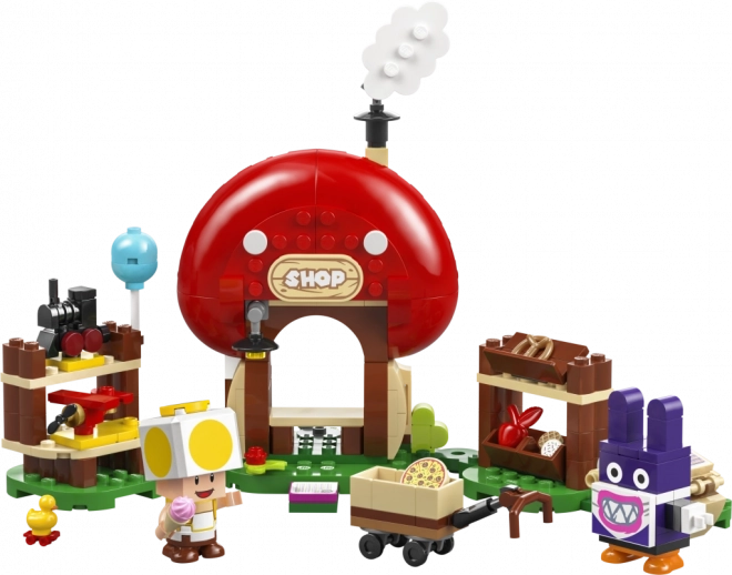 Nabbit és Toad boltja - LEGO Super Mario kiegészítő szett