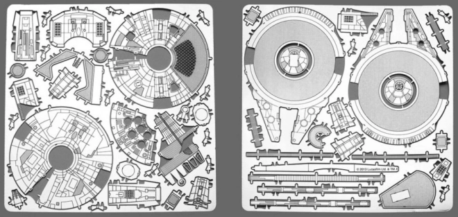 Metal Earth 3D puzzle Star Wars: Millenium Falcon