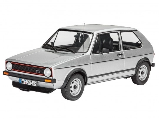 Volkswagen Golf 1 GTI műanyag autómodell