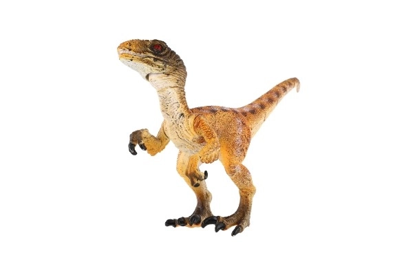 Velociraptor műanyag figura 16 cm-es táskában