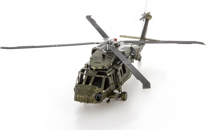 Metal Earth 3D puzzle Fekete Sólyom helikopter