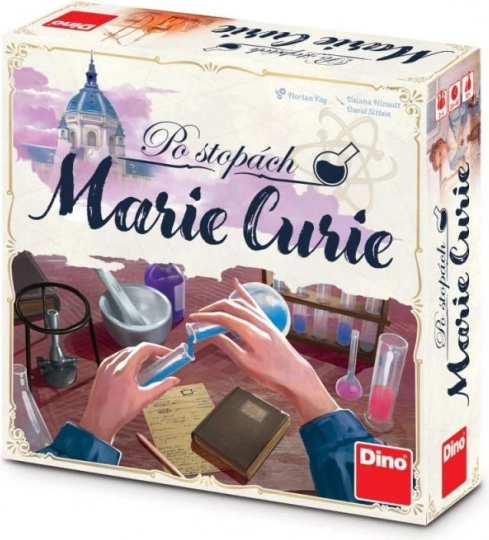 Marie Curie nyomában – családi társasjáték
