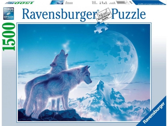 Ravensburger puzzle Holdra vonyítás 1500 darabos