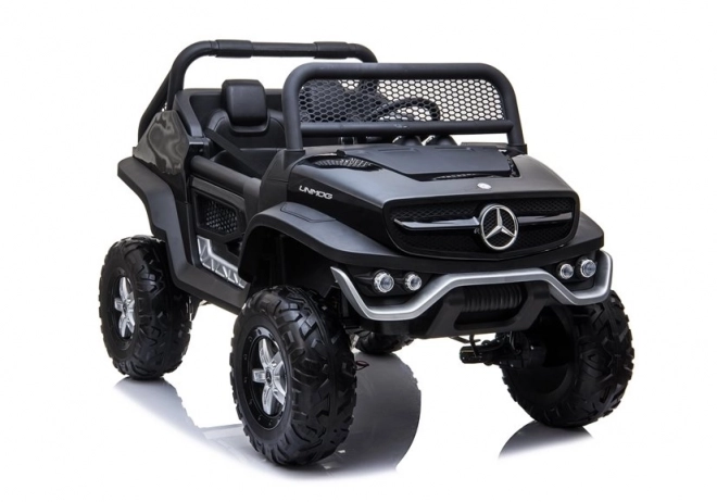 Mercedes Unimog fekete akkumulátoros autó