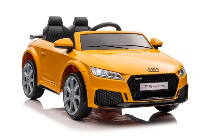 Audi TT RS elektromos jármű sárga