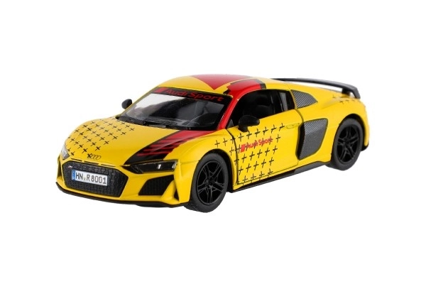 Audi R8 Coupé 2020 modellautó visszahúzhatós 1:36 méretarány