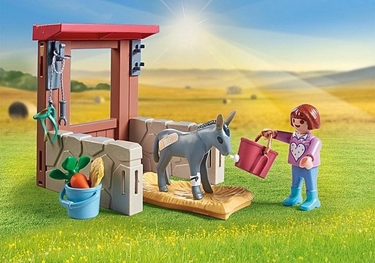 Állatorvos szamarakkal - PLAYMOBIL kezdőcsomag