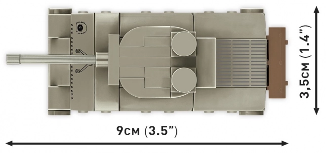 Klocki történelmi gyűjtemény M4A3 Sherman