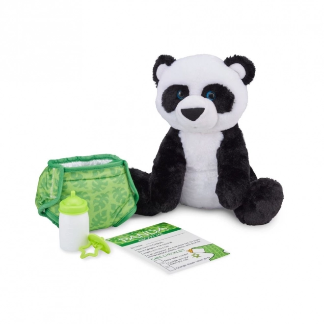 Panda plüssjáték gyerekeknek