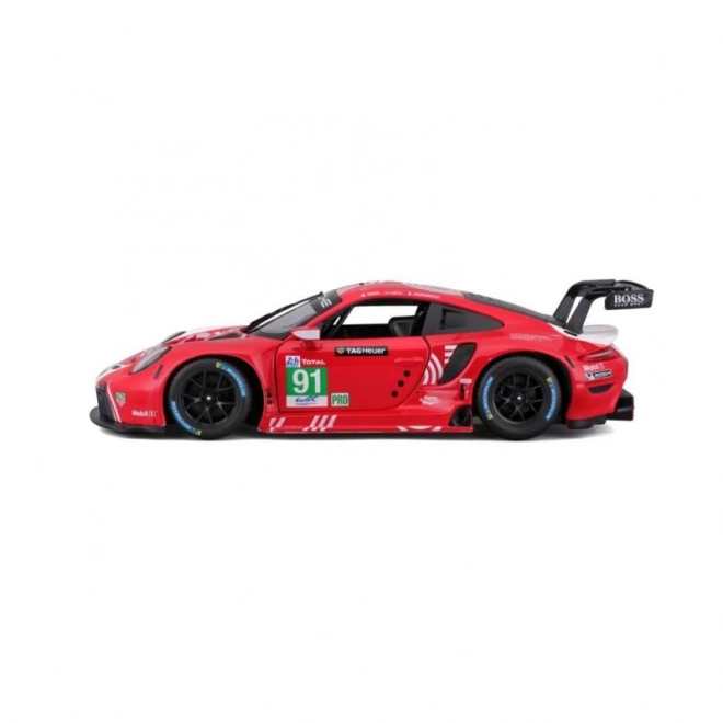 Bburago Porsche 911 RSR LM 2020 versenyautó 1:24