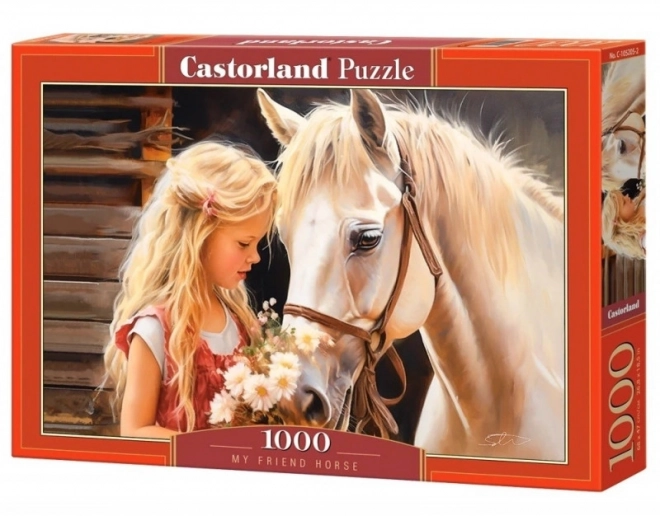 Puzzle 1000 darabos My Friend Horse