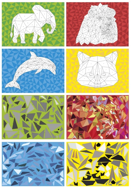 Matrica puzzle számok alapján A4